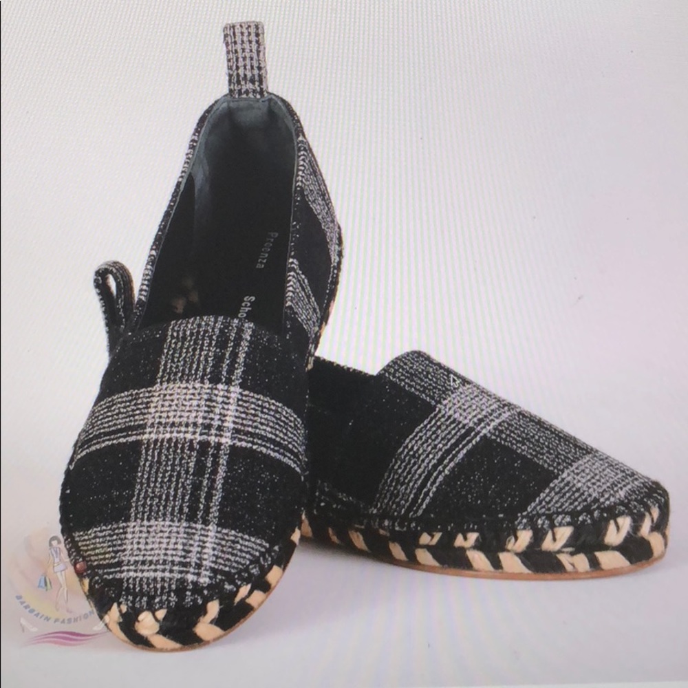 Proenza Schouler Plaid Espadrille Shoes Sz 40 New
